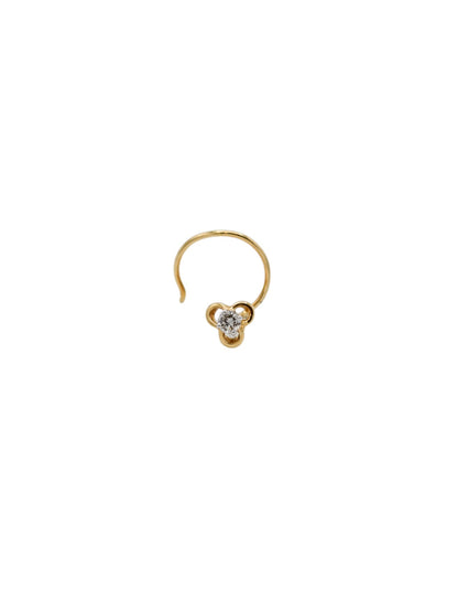 18ct Gold 0.03ct Diamond Nose Pin