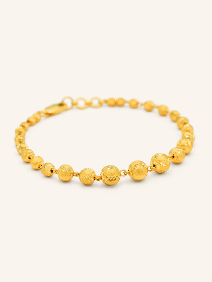 22ct Gold Ball Bracelet