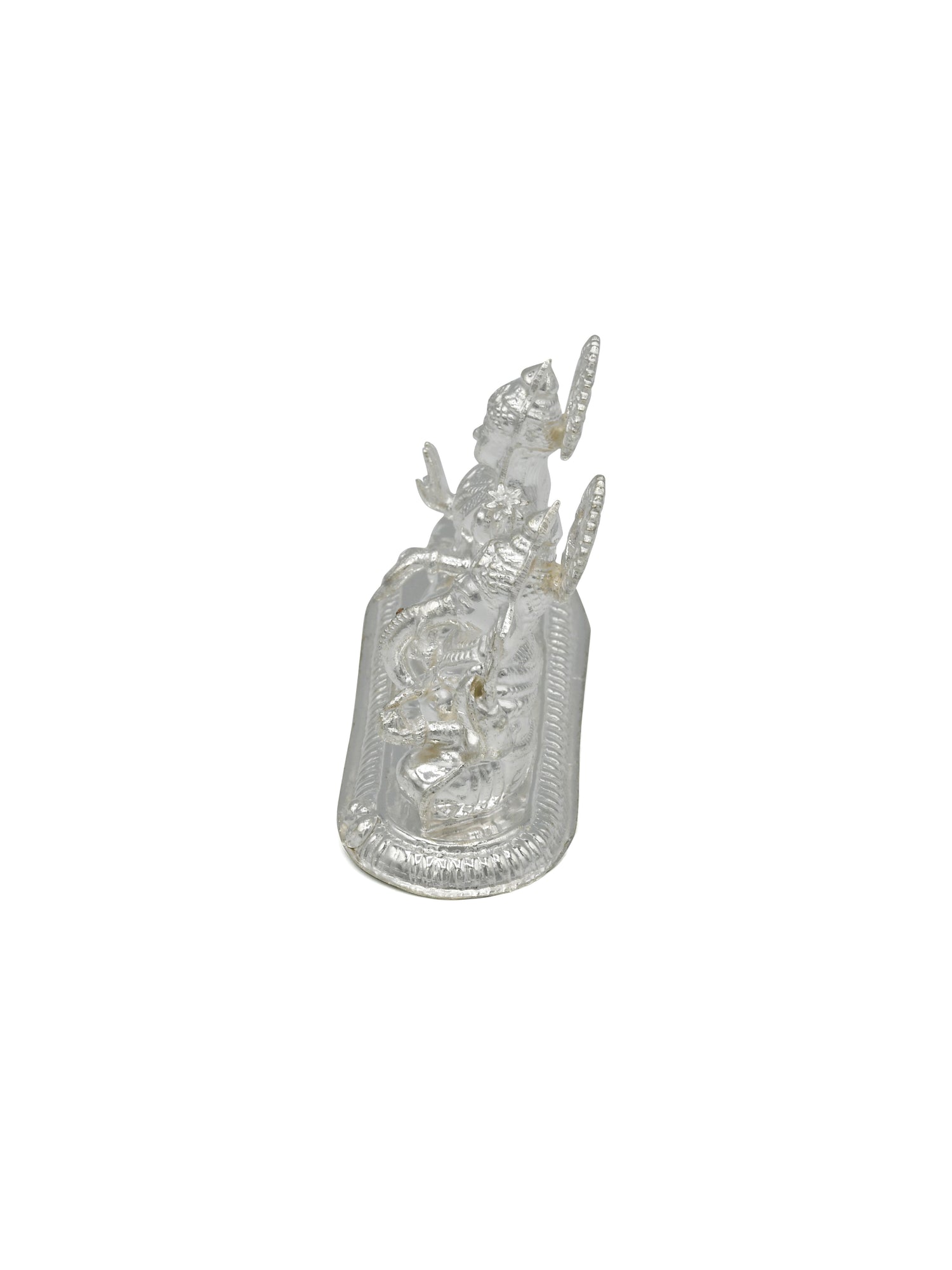 Silver Laxmi Ganesh Murti