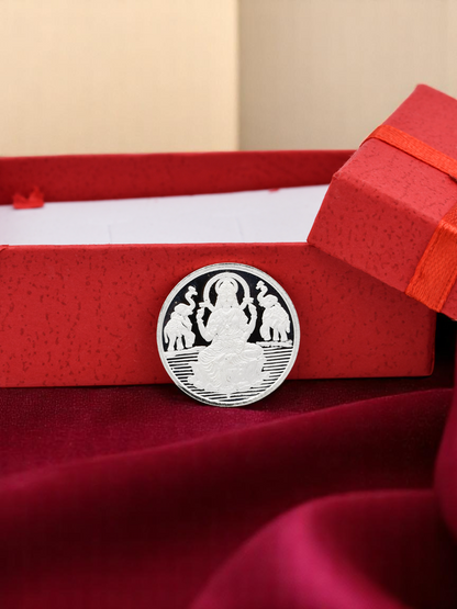 5 Grams Silver Laxmiji Coin