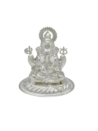 Silver Ganesh Murti