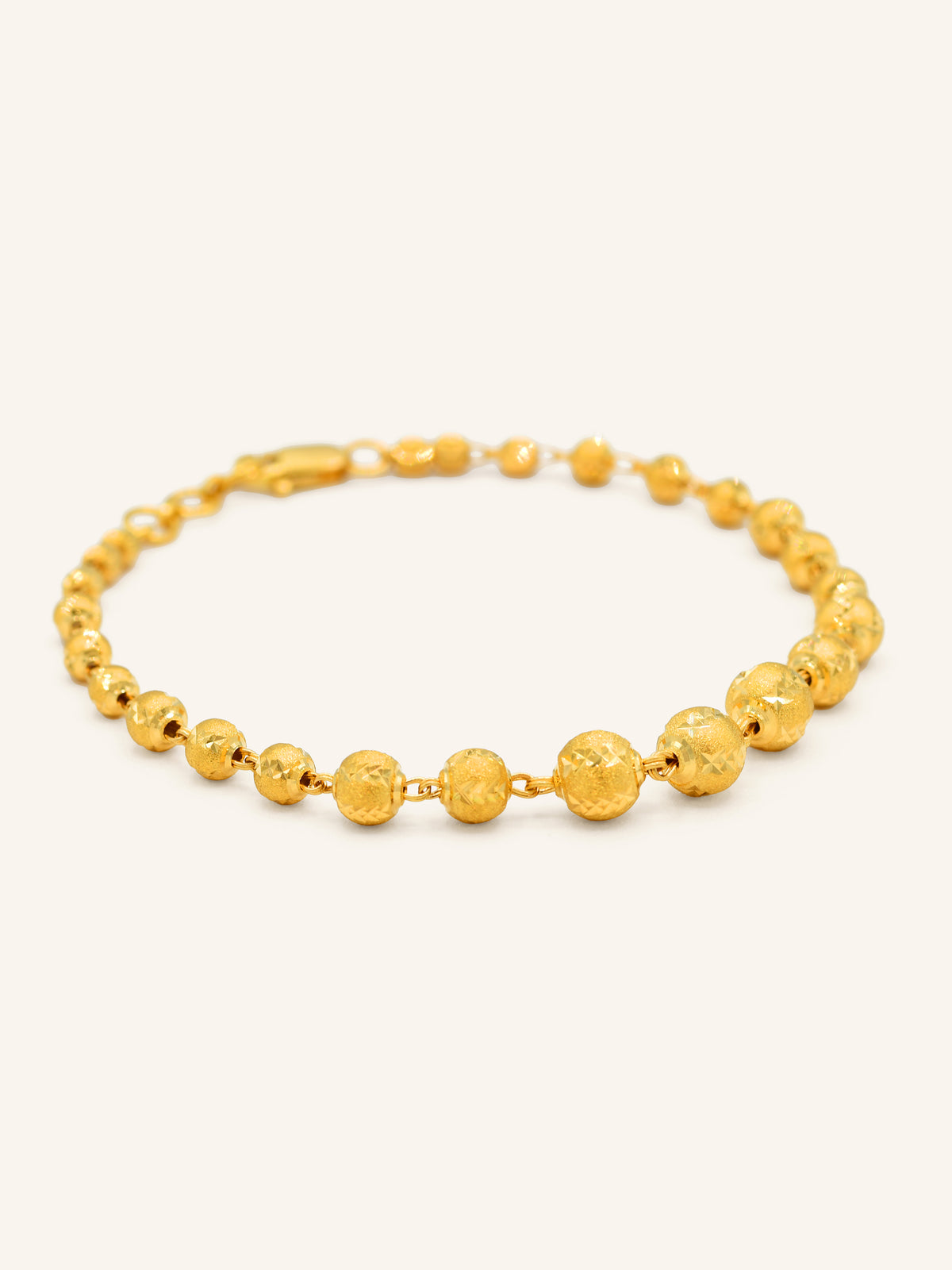 22ct Gold Ball Bracelet