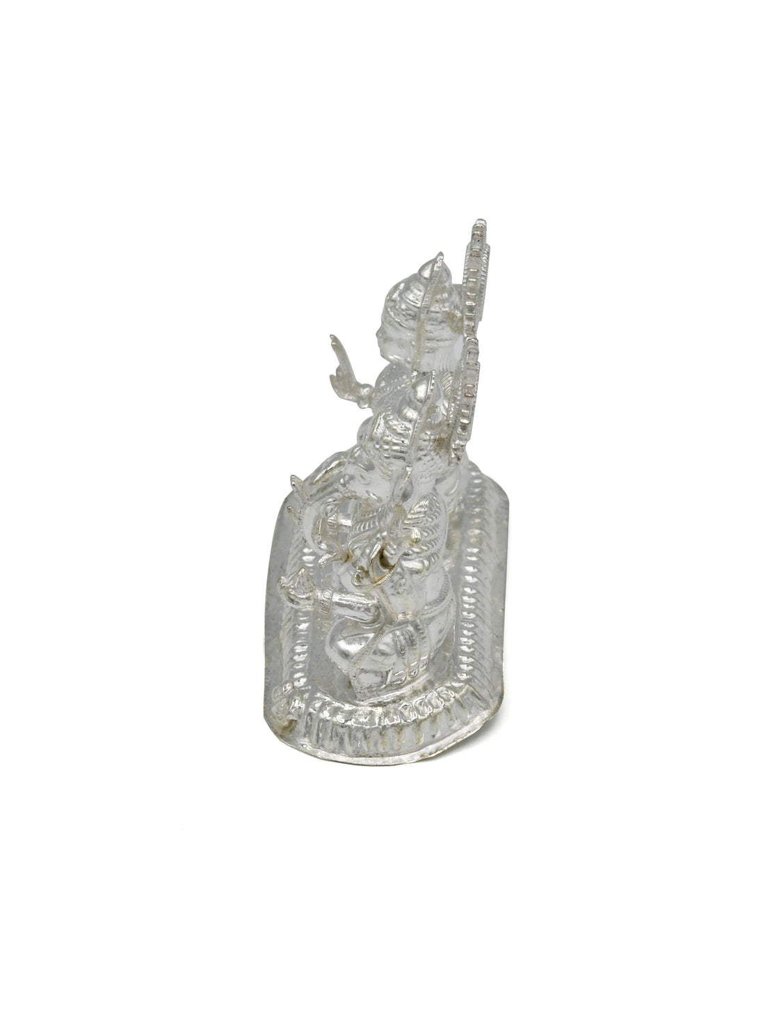 Silver Laxmi Ganesh Murti