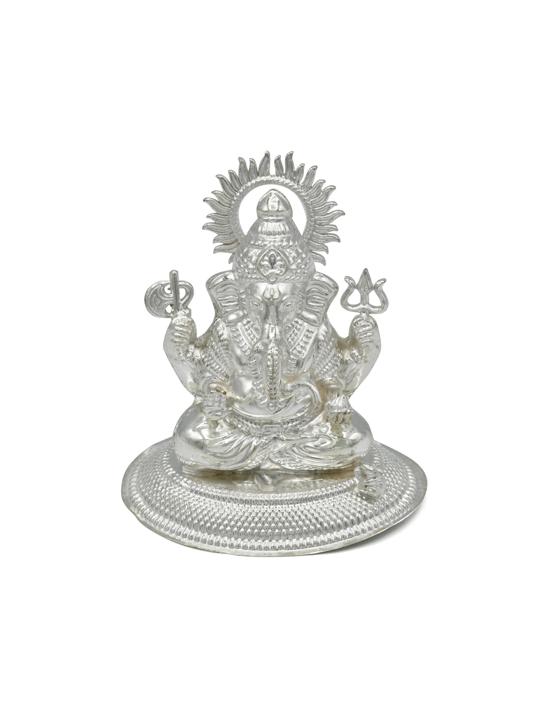 Silver Ganesh Murti
