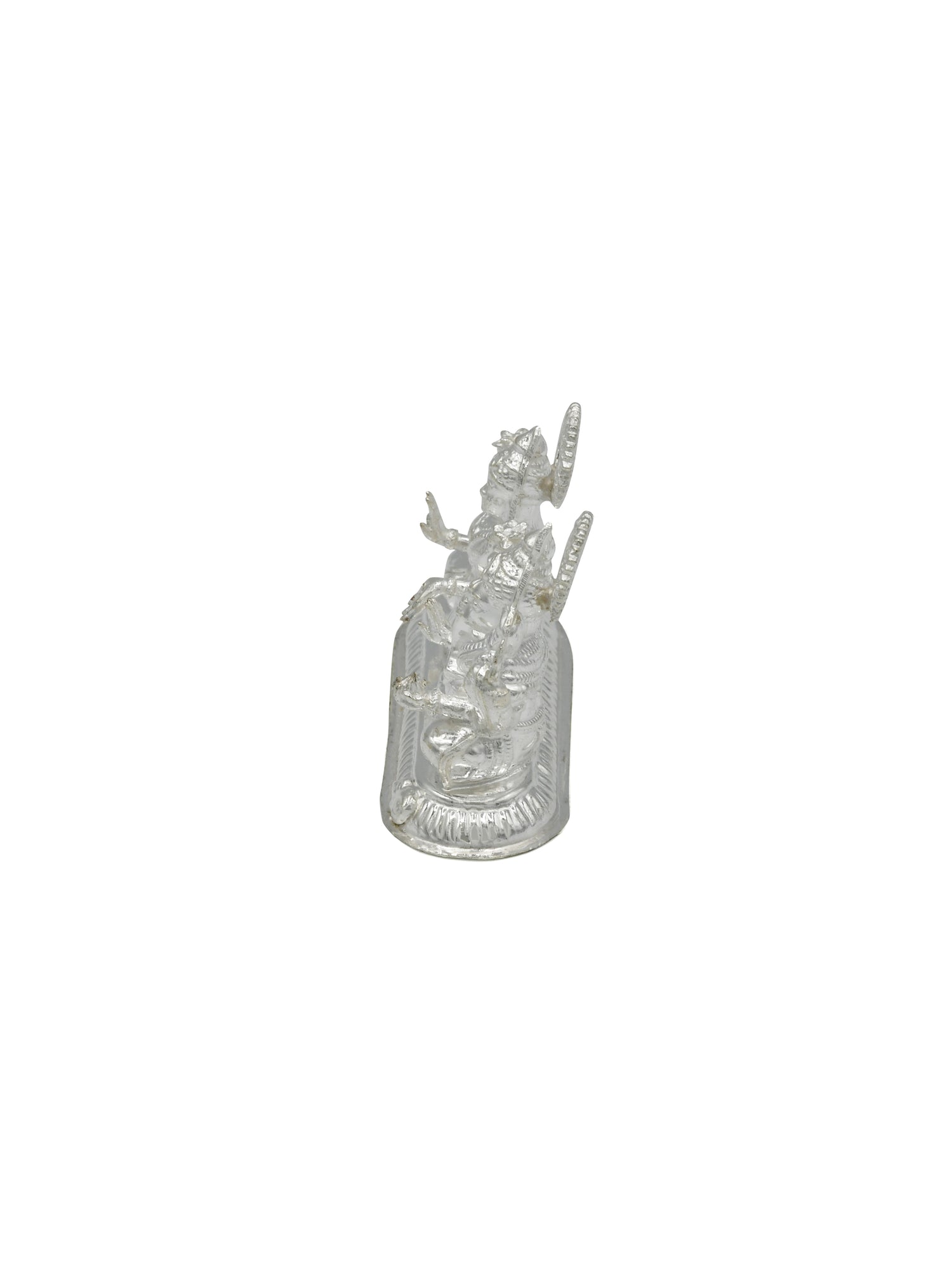 Silver Laxmi Ganesh Murti