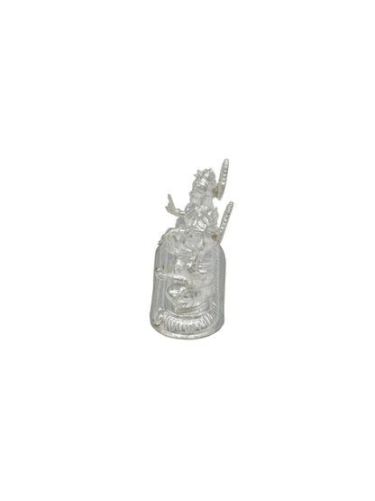 Silver Laxmi Ganesh Murti