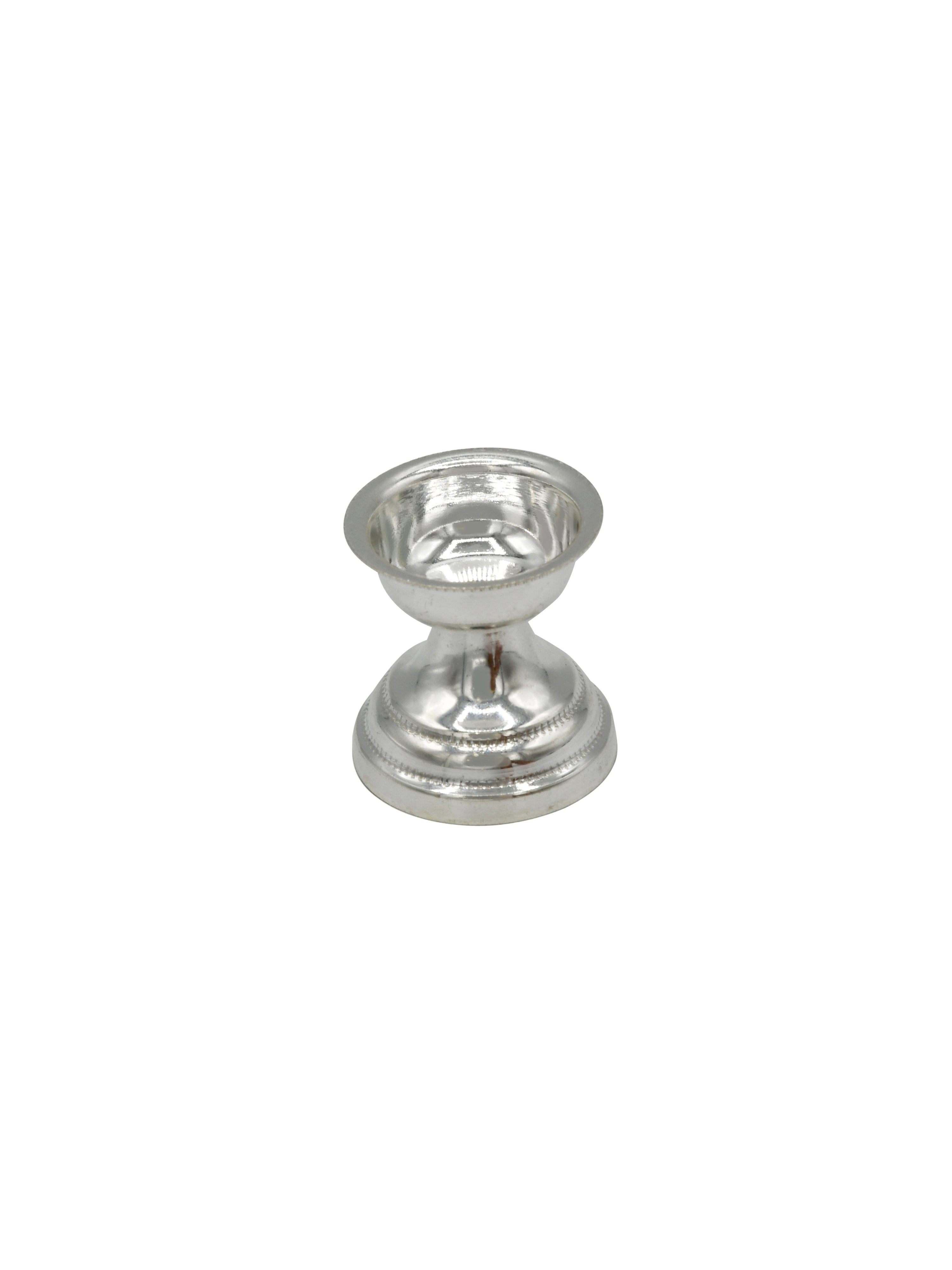 Silver Diya - Roop Darshan