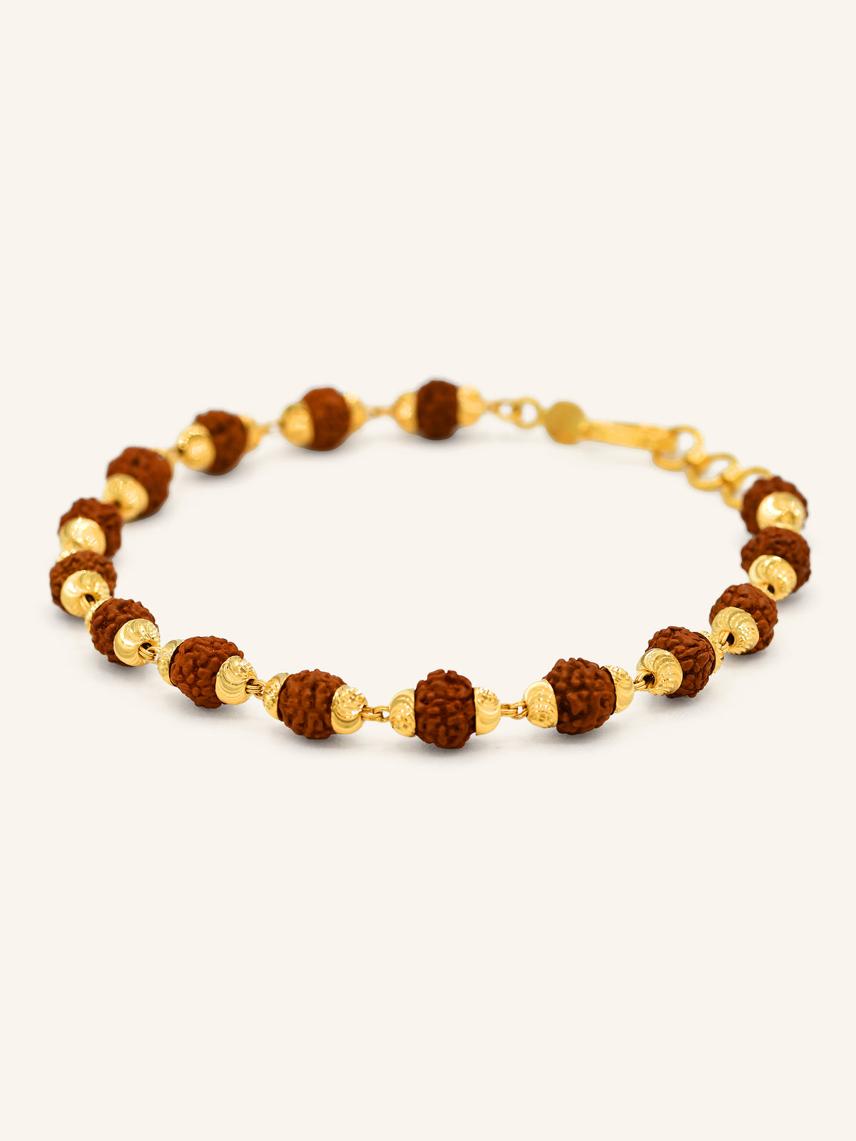 22ct Gold Rudraksha Bracelet