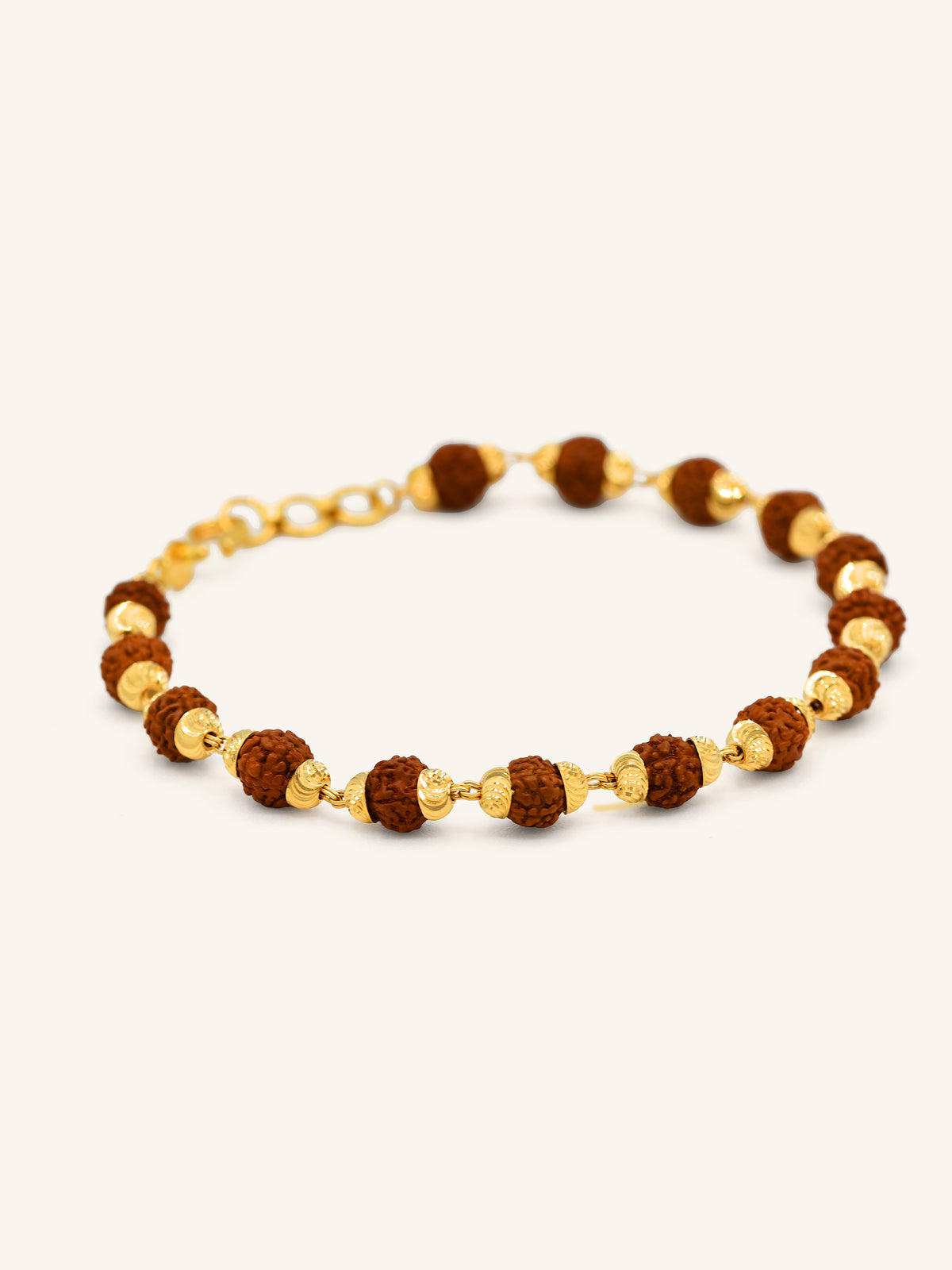 22ct Gold Rudraksha Bracelet