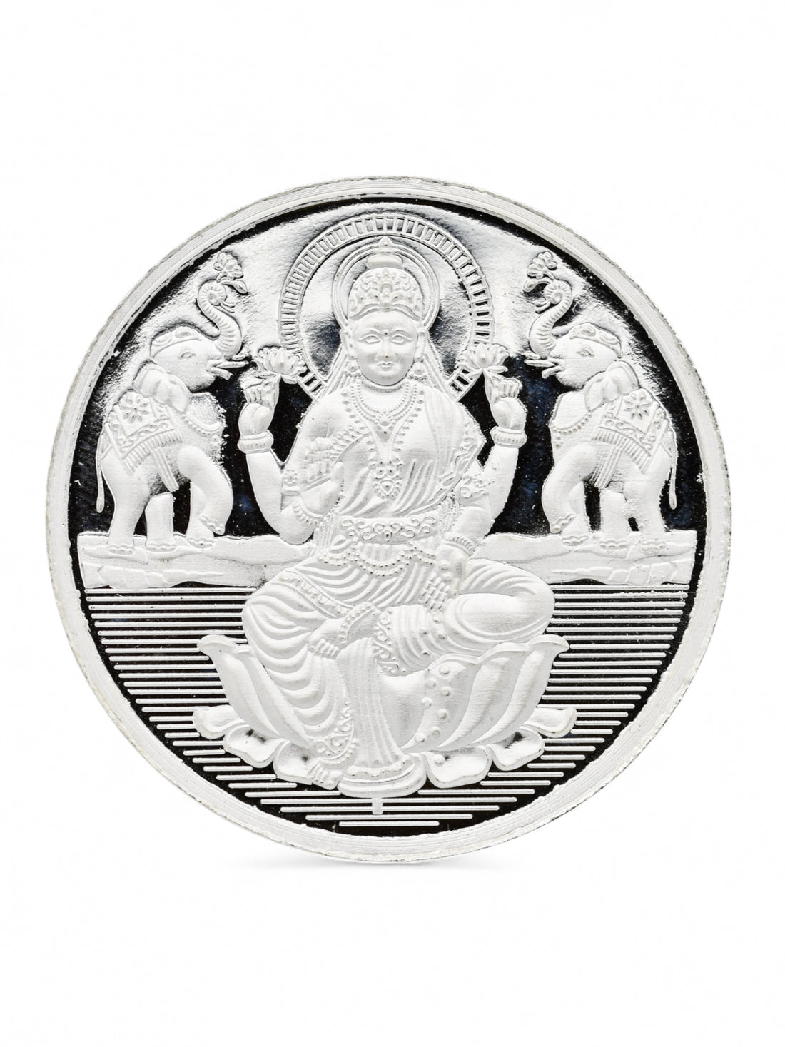 50 Grams Silver Laxmiji Coin
