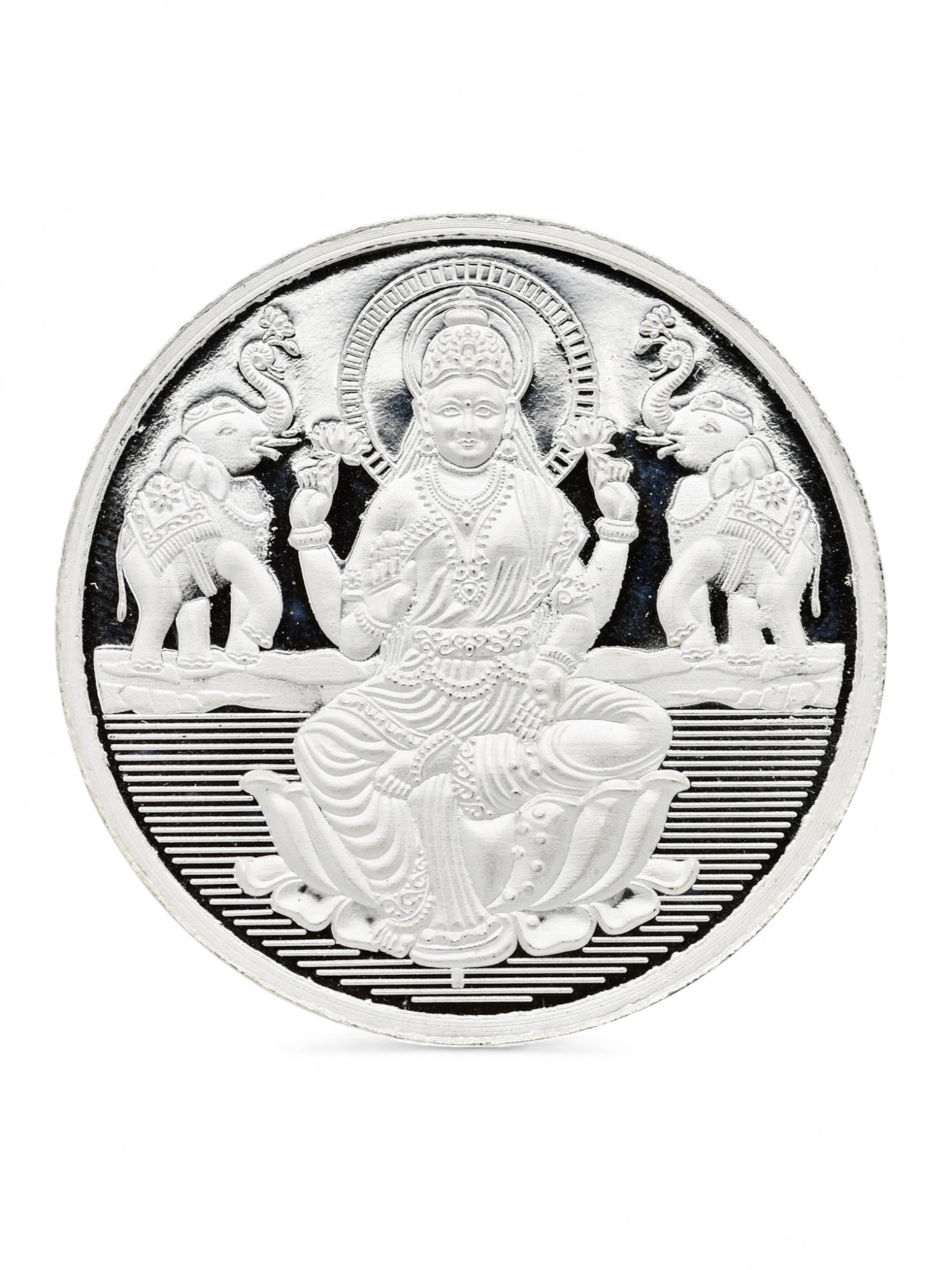 50 Grams Silver Laxmiji Coin