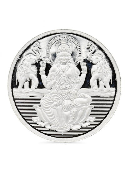 50 Grams Silver Laxmiji Coin