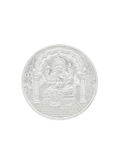 10 Gram Silver Ganesha Coin