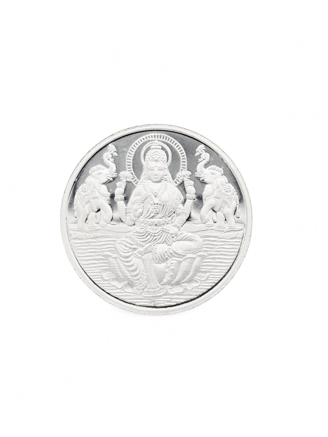 20 Grams Silver Laxmiji Coin - Roop Darshan