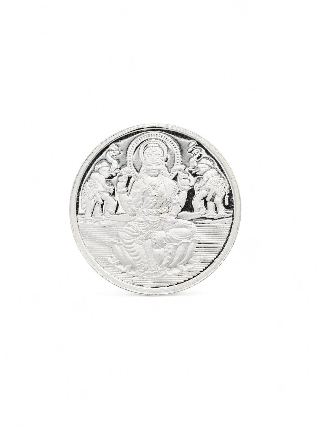 10 Grams Silver Laxmiji Coin - Roop Darshan