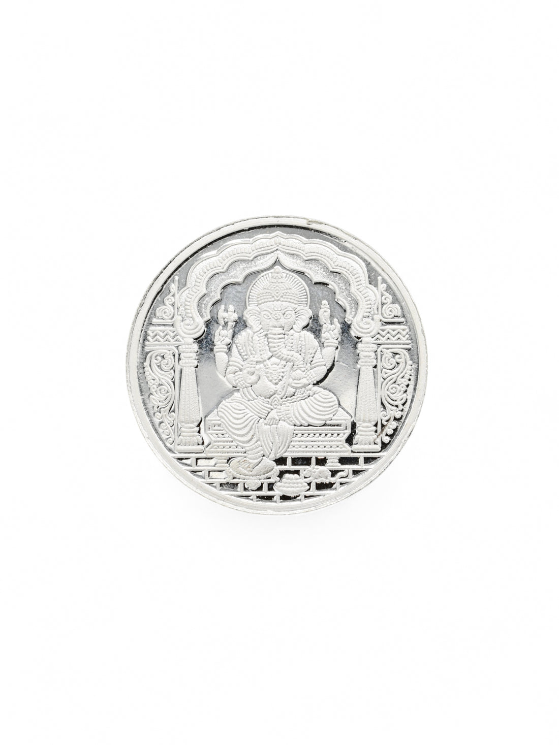 10 Gram Silver Ganesha Coin