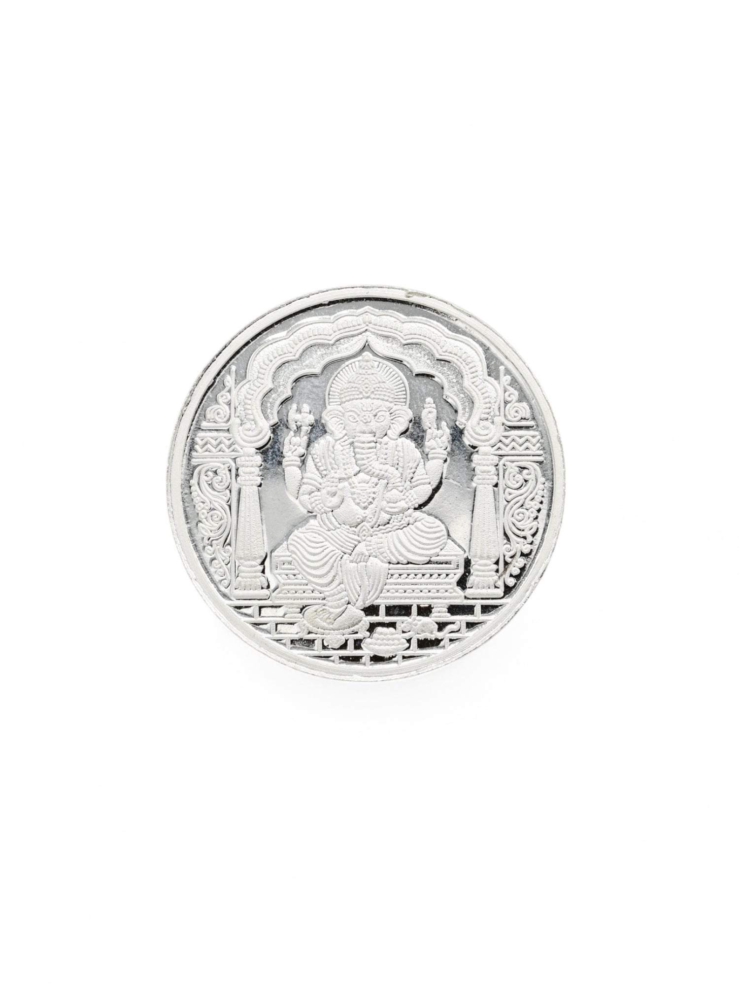 10 Gram Silver Ganesha Coin