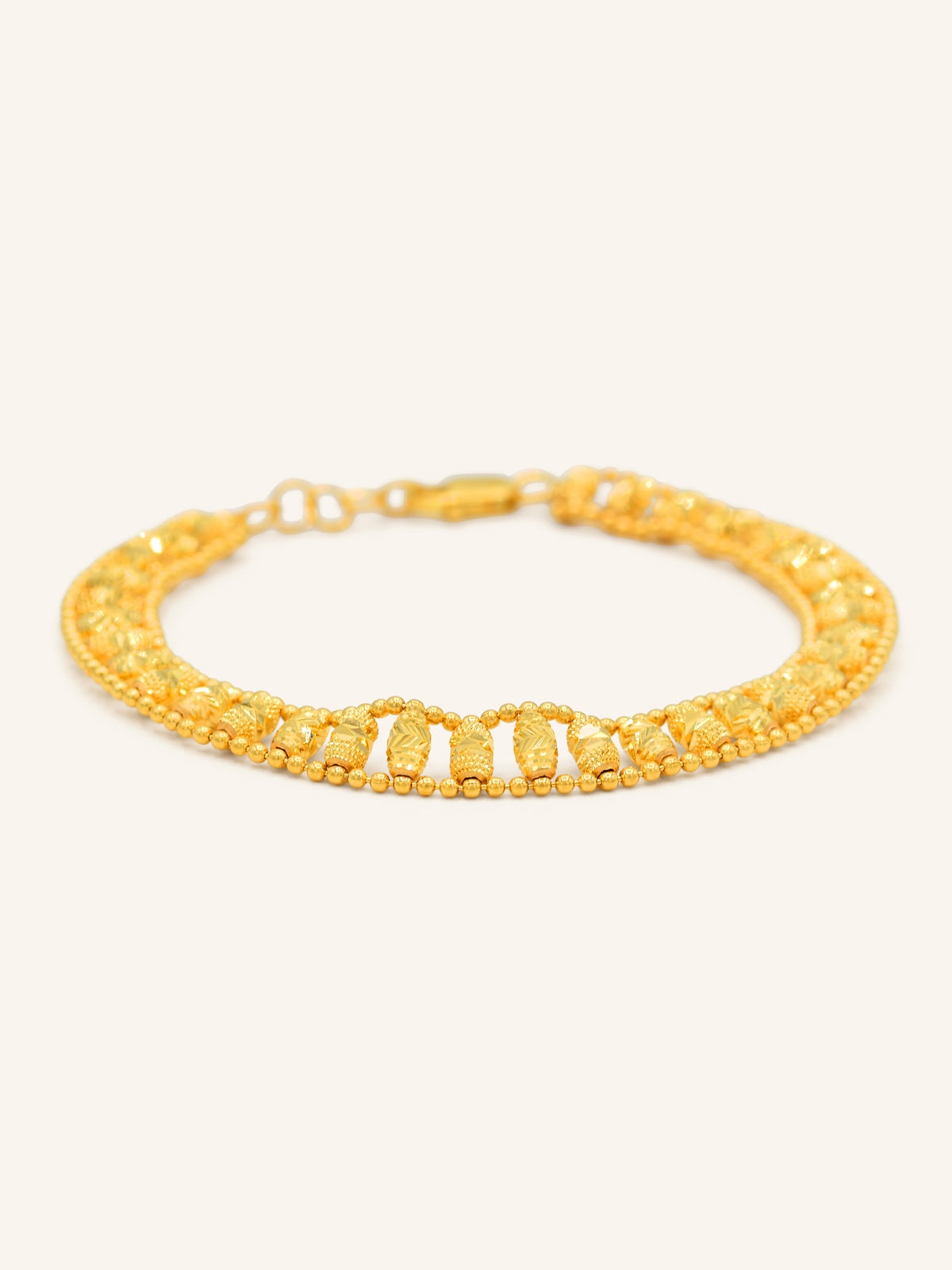 22ct Gold Ball Bracelet