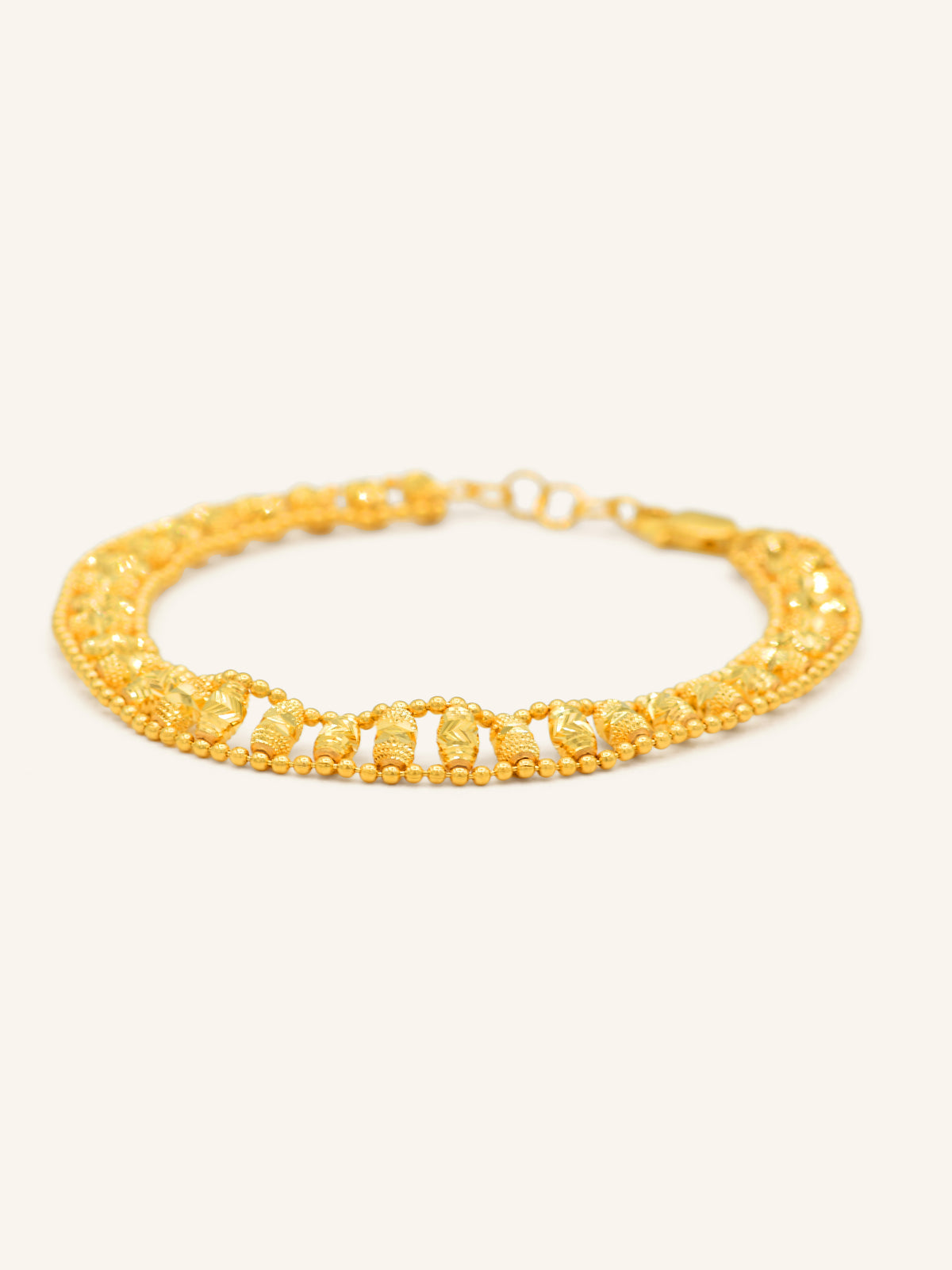 22ct Gold Ball Bracelet