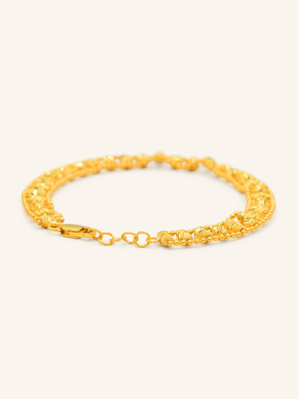22ct Gold Ball Bracelet