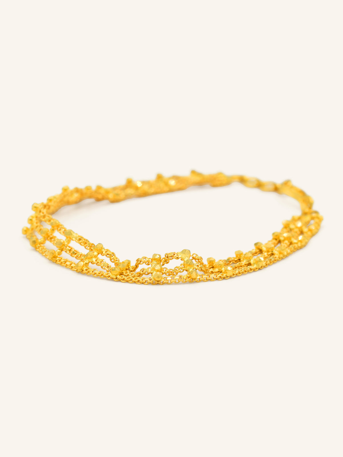 22ct Gold Bracelet 3 Layers
