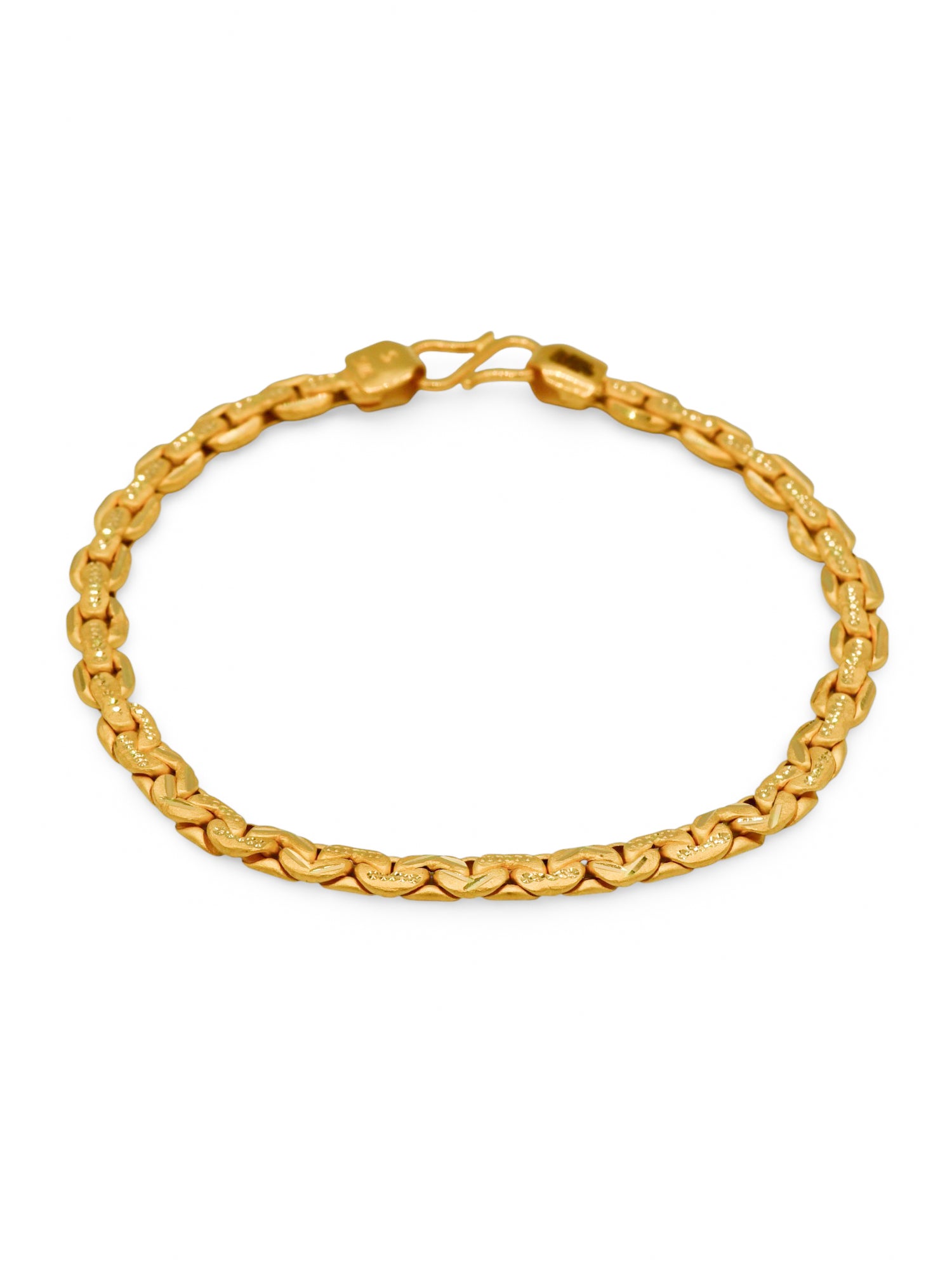 22CT Gold Hollow Bracelet