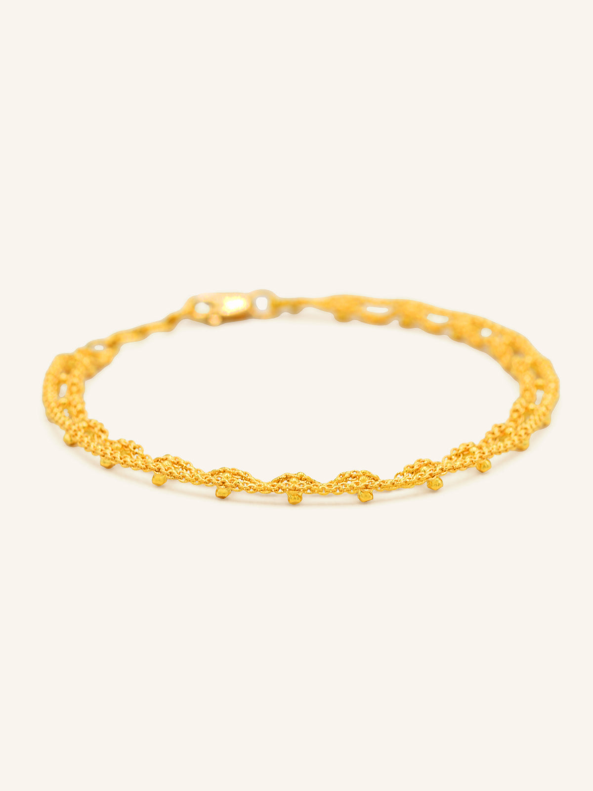 22ct Gold Bracelet 2 Layers