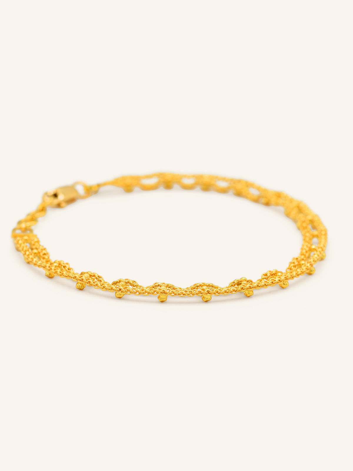22ct Gold Bracelet 2 Layers