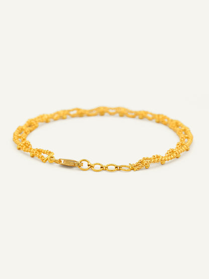 22ct Gold Bracelet 2 Layers