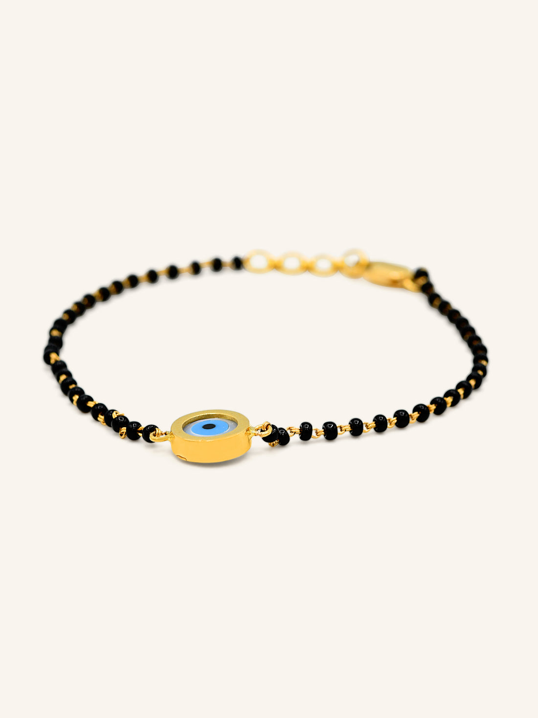 22ct Gold Evil Eye B/B Bracelet