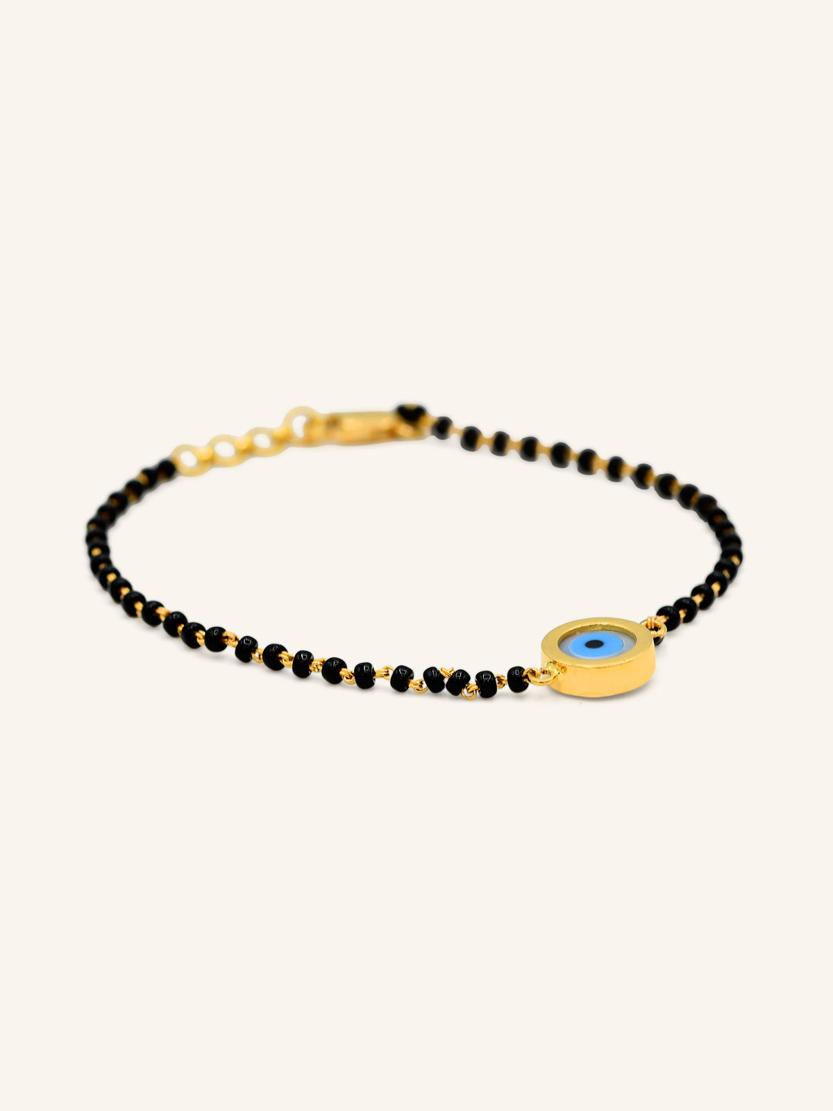 22ct Gold Evil Eye B/B Bracelet
