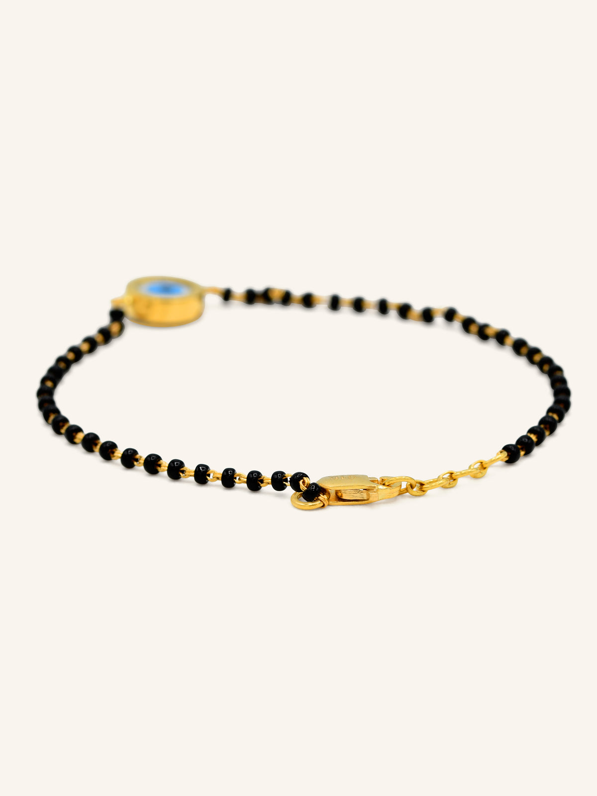 22ct Gold Evil Eye B/B Bracelet