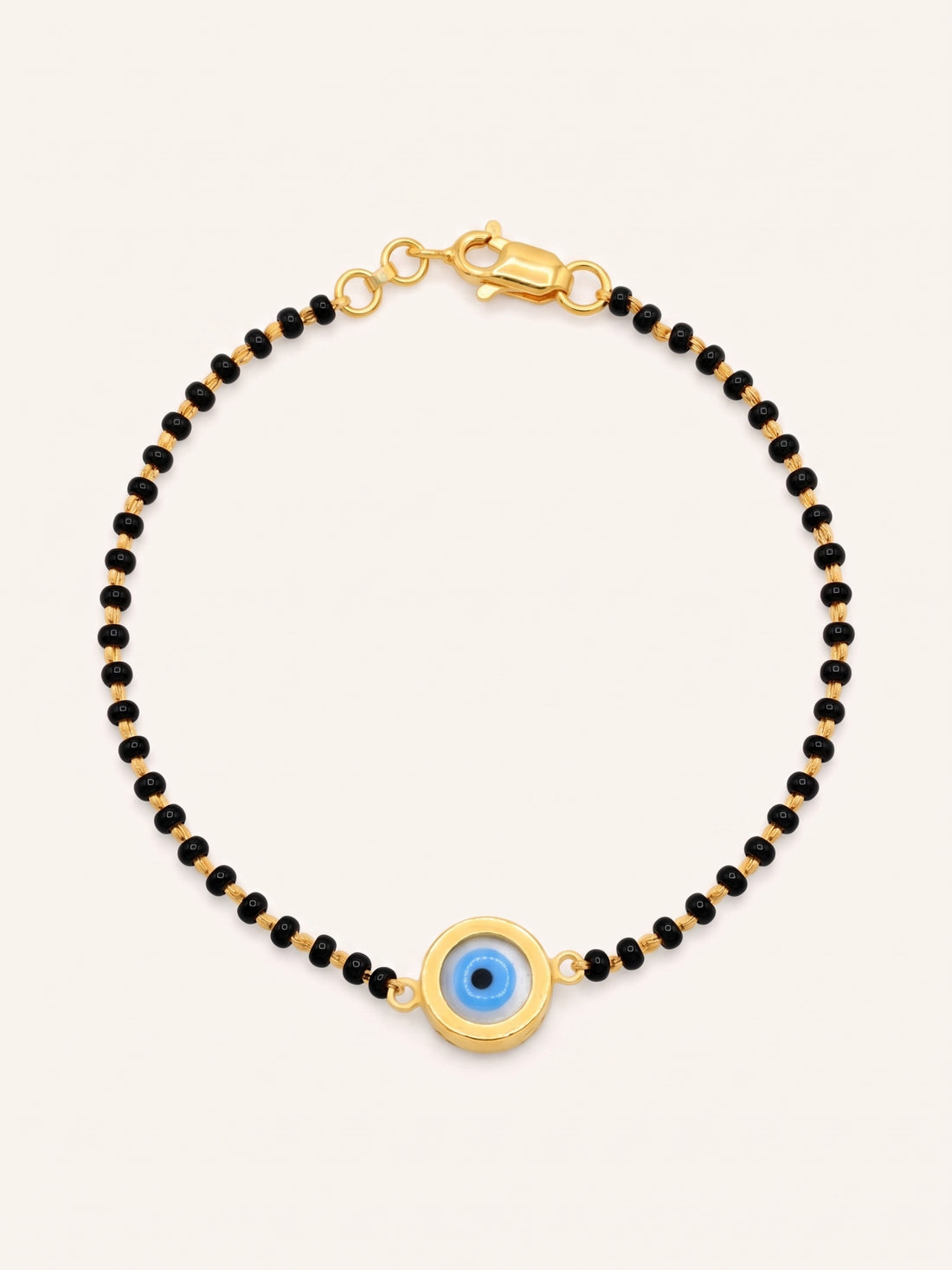 22ct Gold Evil Eye B/B Bracelet