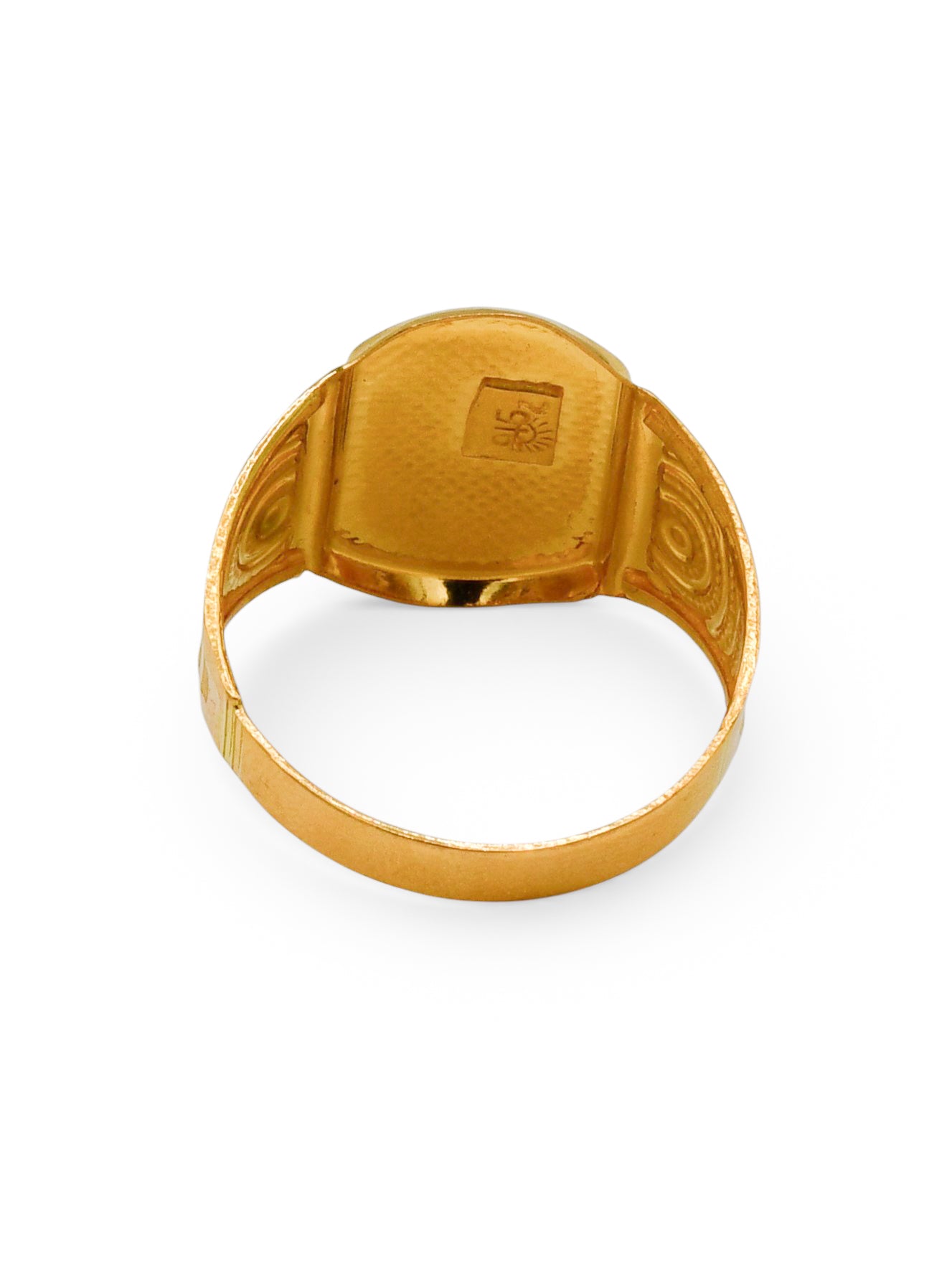 22Ct Gold Mens Ring - Roop Darshan