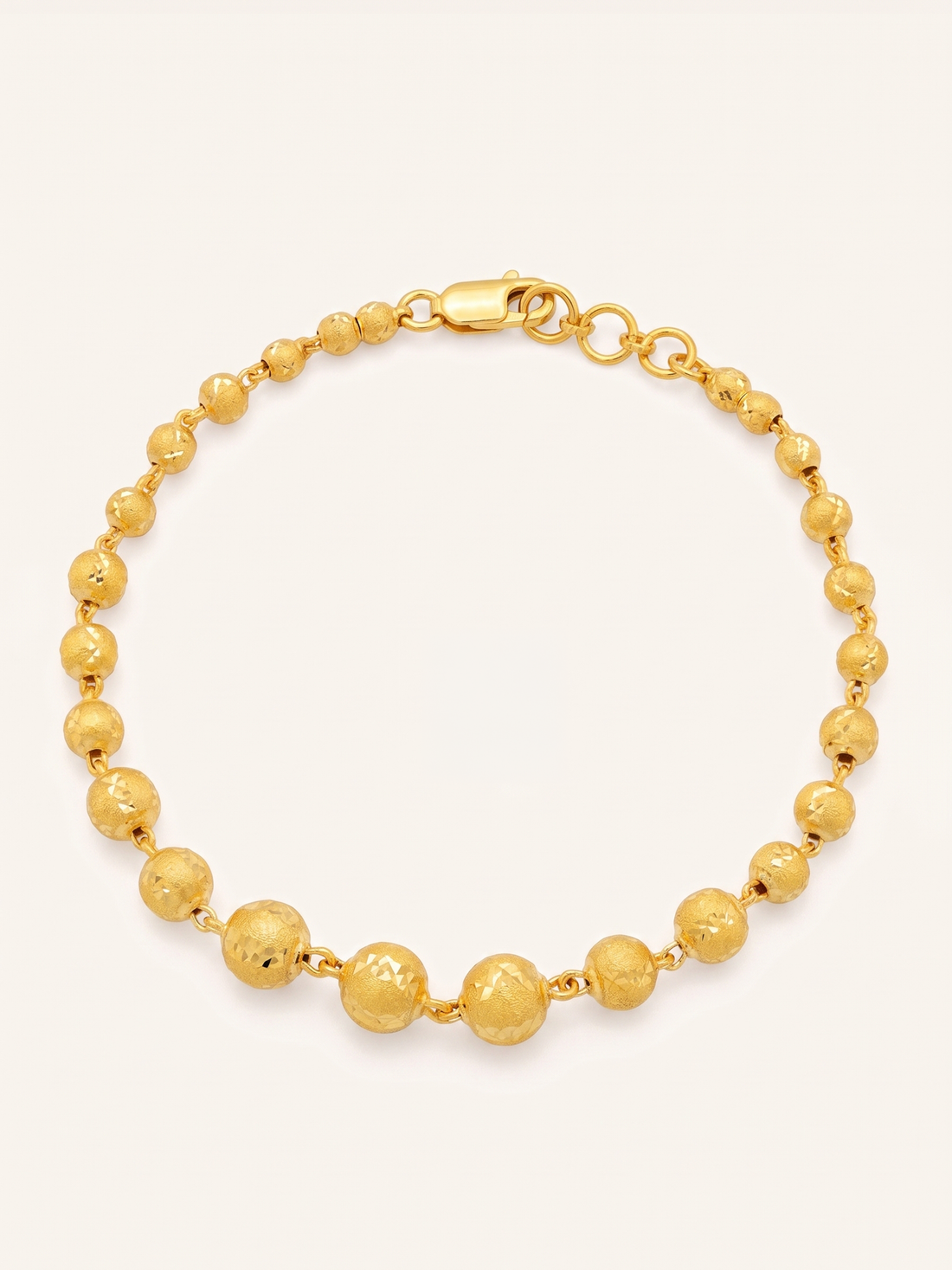 22ct Gold Ball Bracelet
