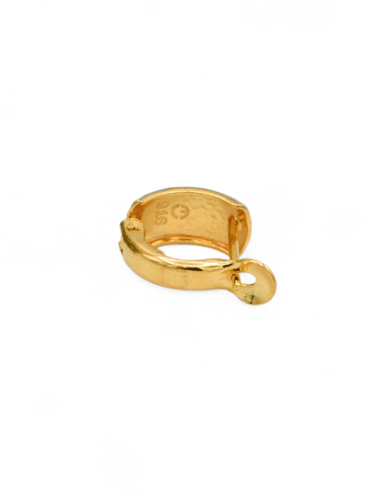 22ct Gold Two Tone Spring Bali