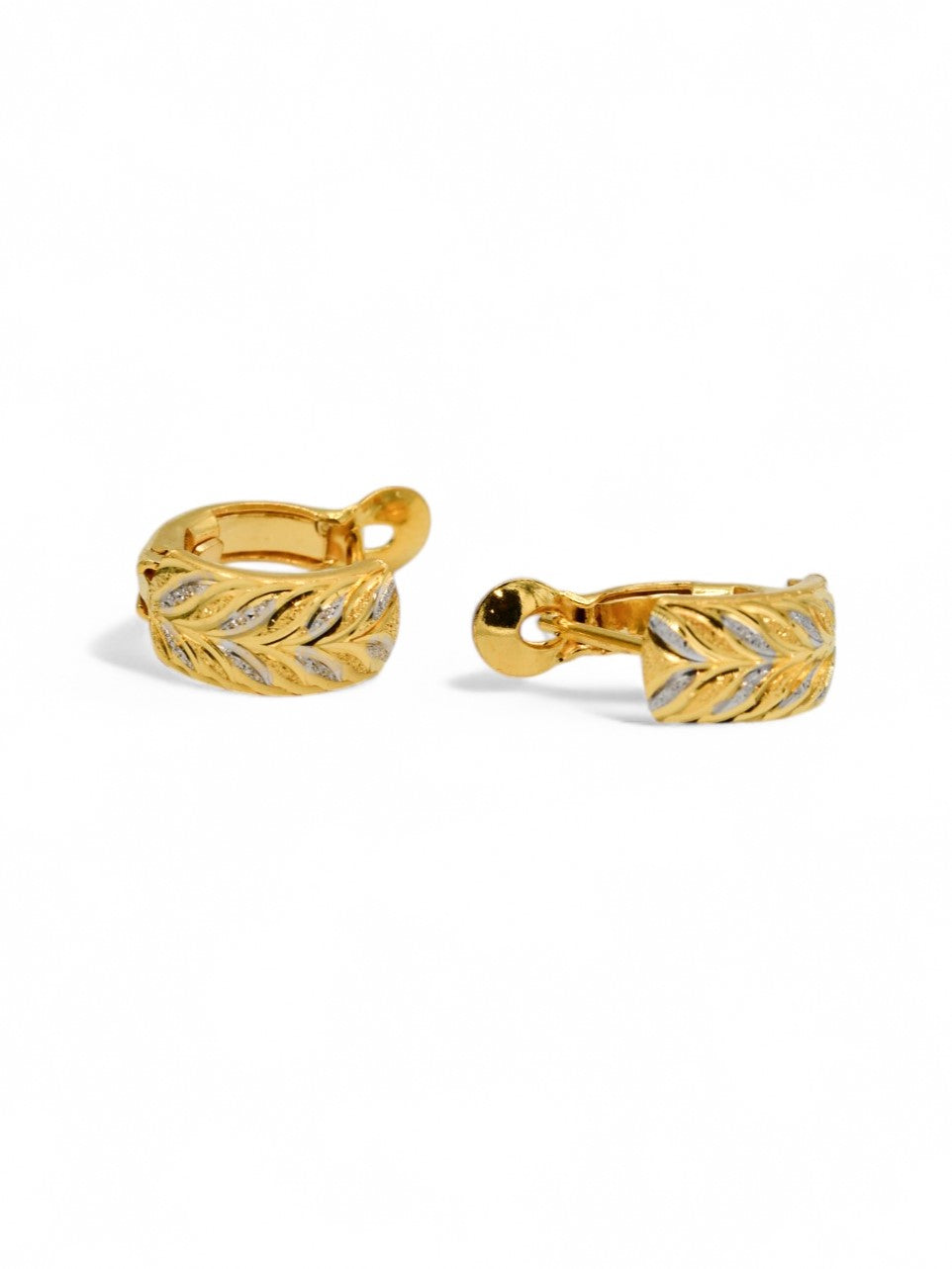 22ct Gold Two Tone Spring Bali