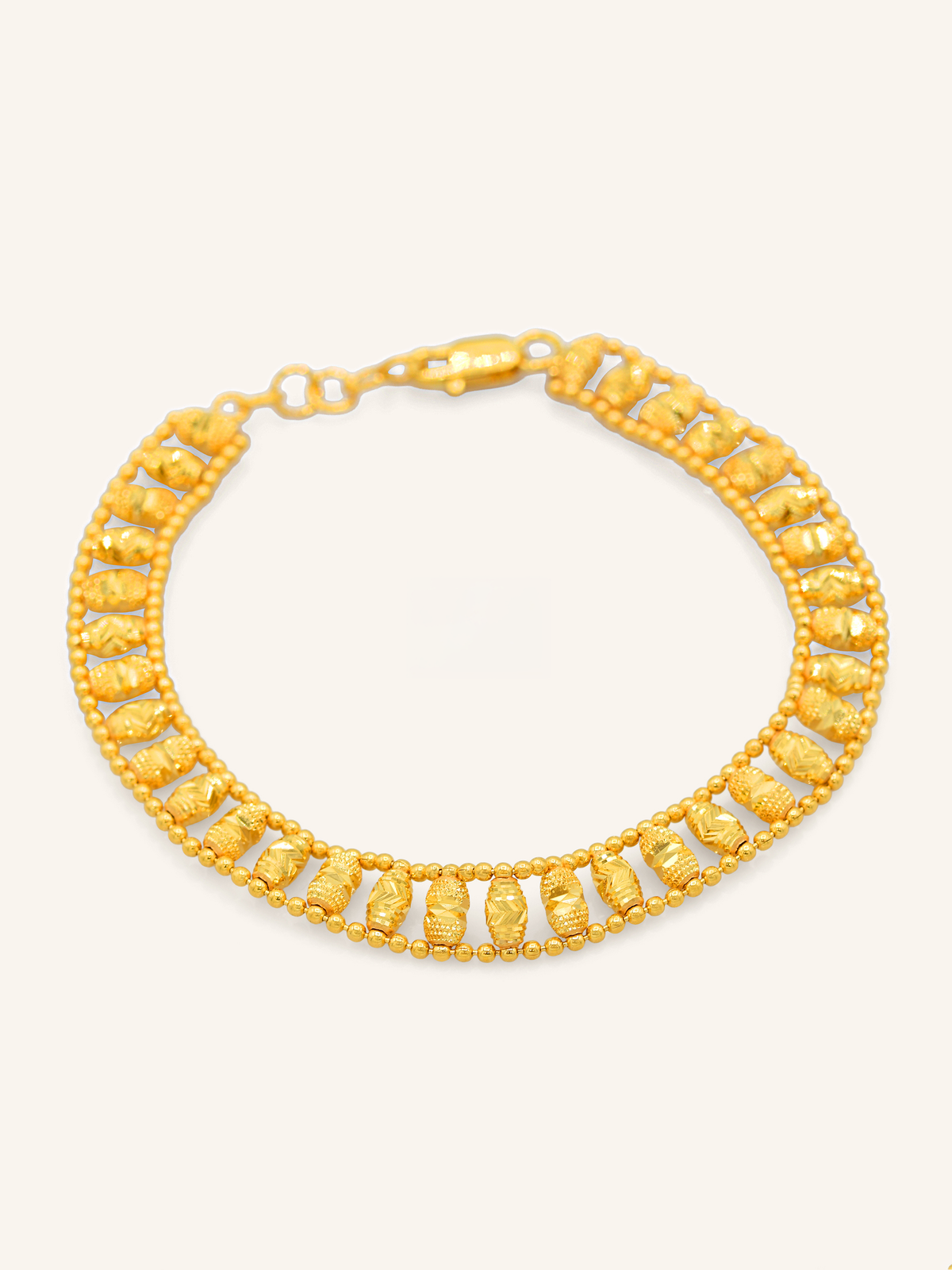 22ct Gold Ball Bracelet