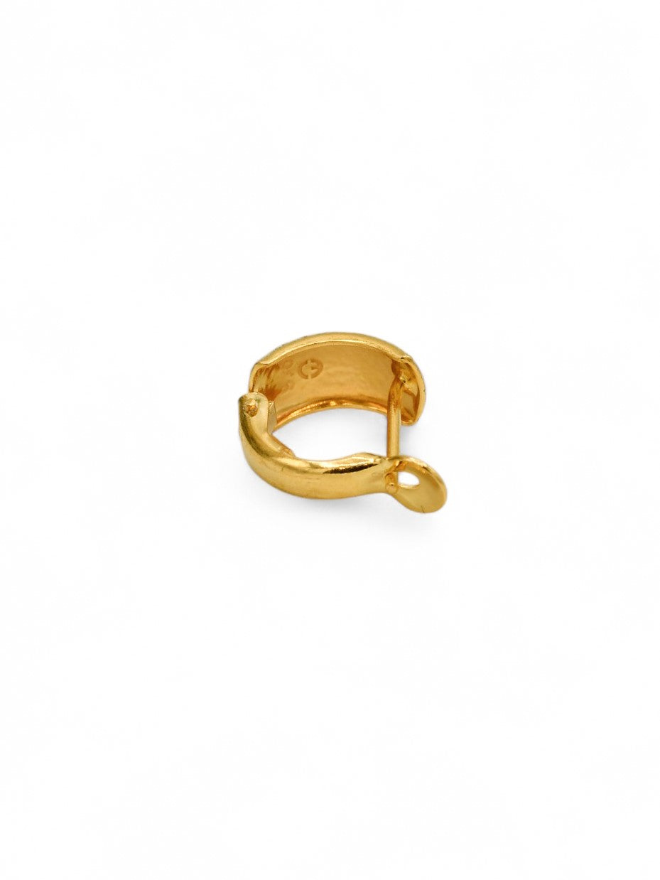 22ct Gold Two Tone Spring Bali