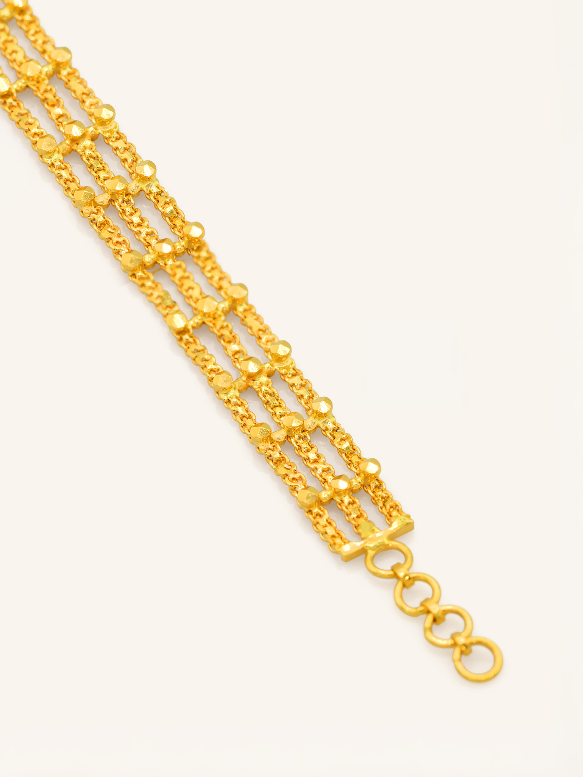 22ct Gold Bracelet 3 Layers