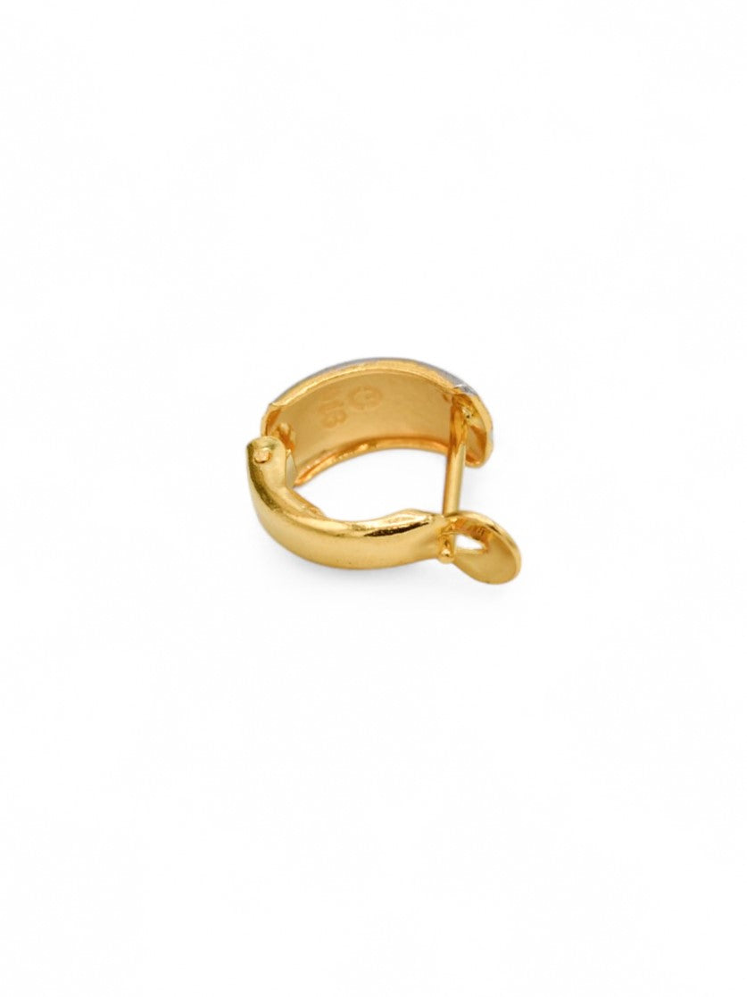 22ct Gold Two Tone Spring Bali