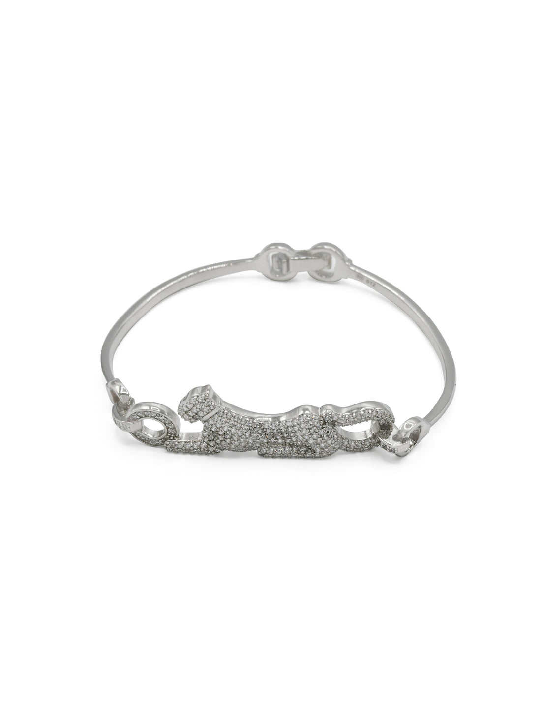 Sterling Silver CZ Ladies Bracelet