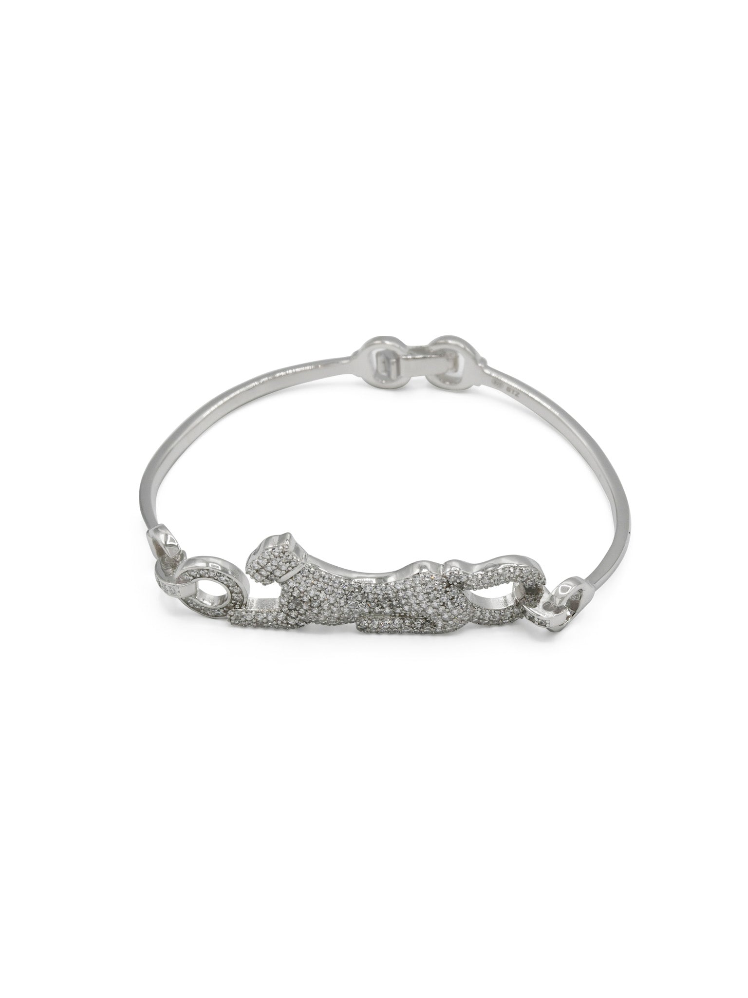 Sterling Silver CZ Ladies Bracelet - Roop Darshan