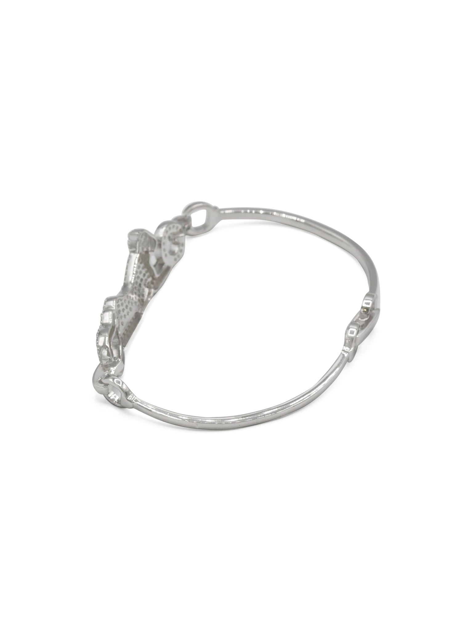 Sterling Silver CZ Ladies Bracelet - Roop Darshan