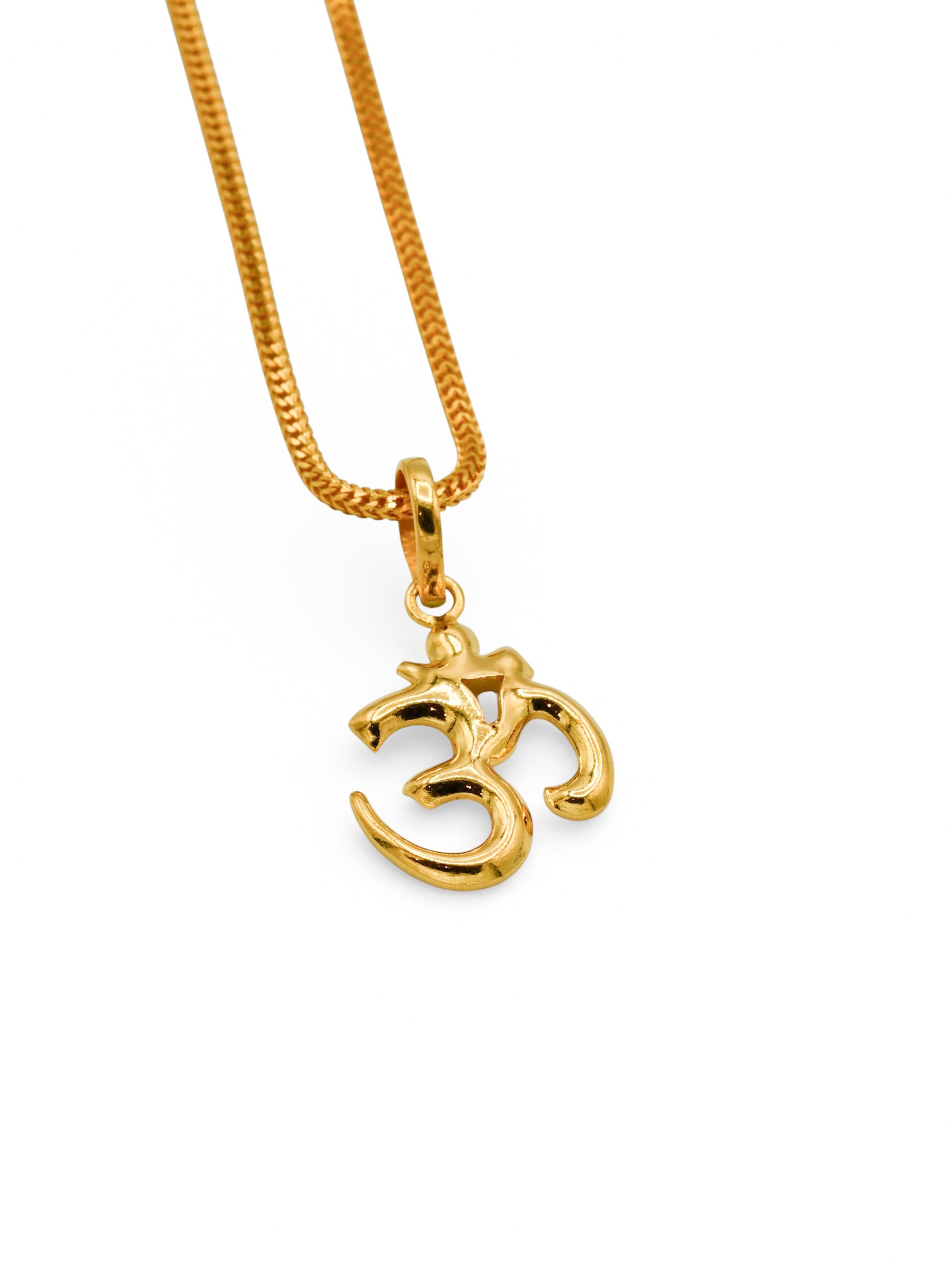 22ct Gold Om Pendant