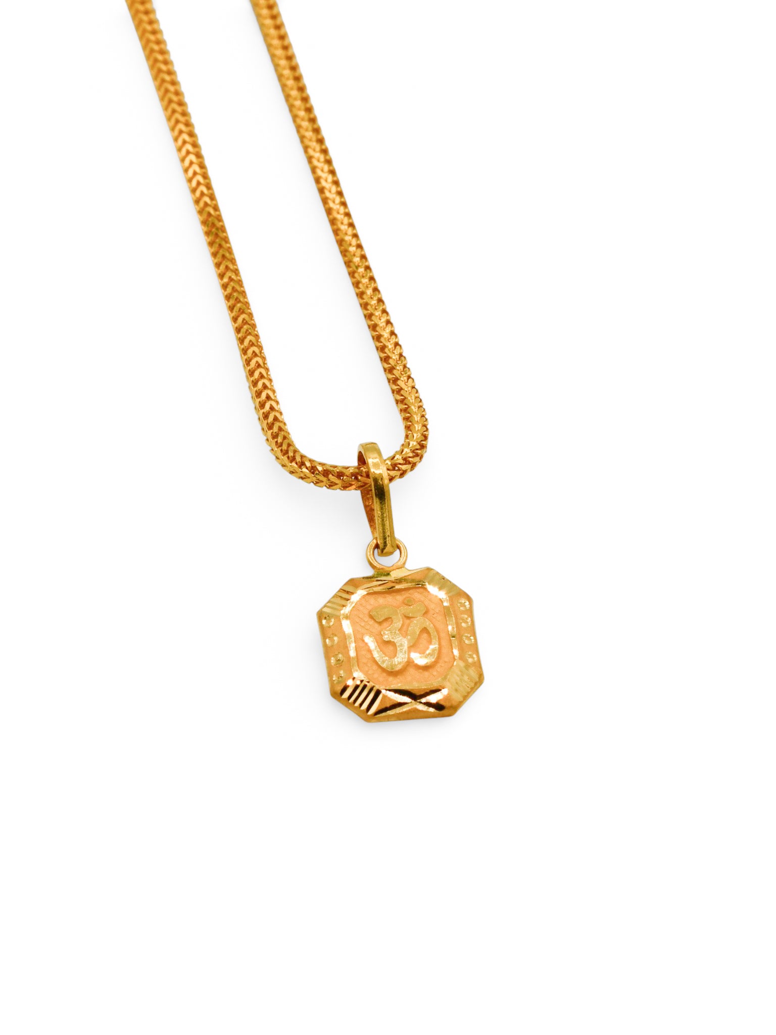 22Ct Gold Om Pendant