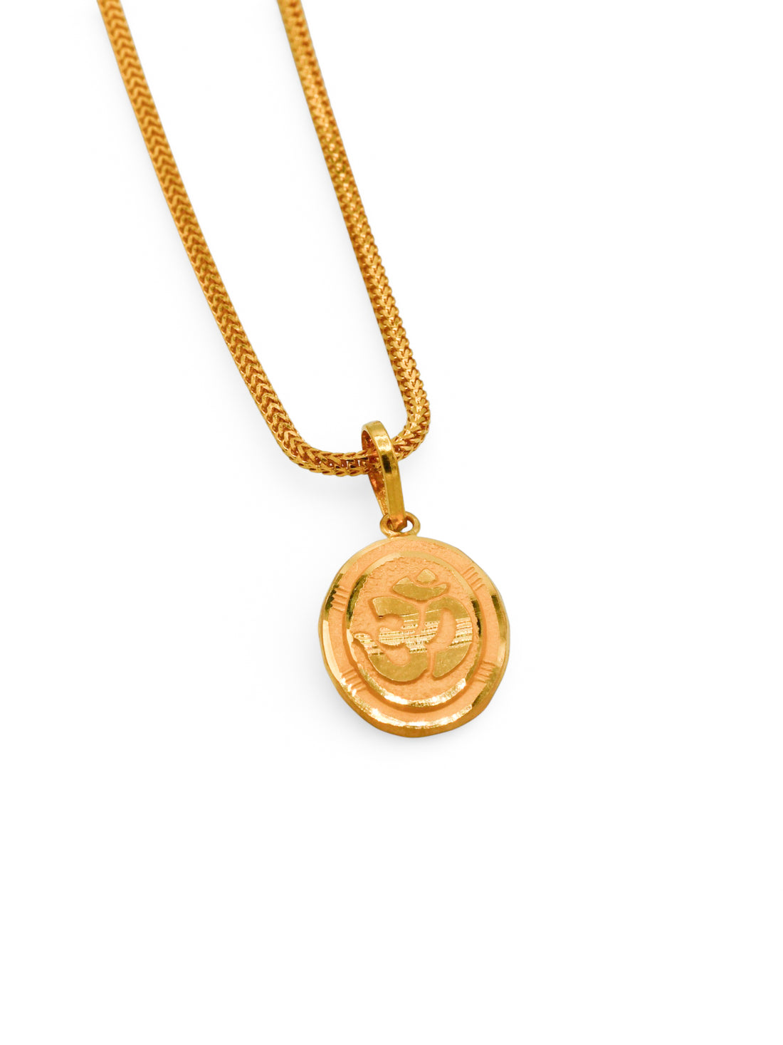 22Ct Gold Om Pendant