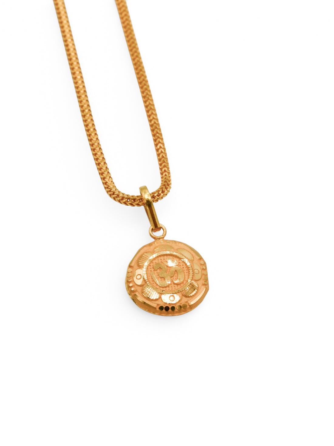 22Ct Gold Om Pendant