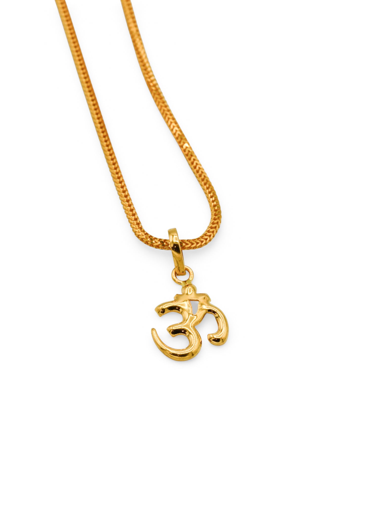22Ct Gold Om Pendant