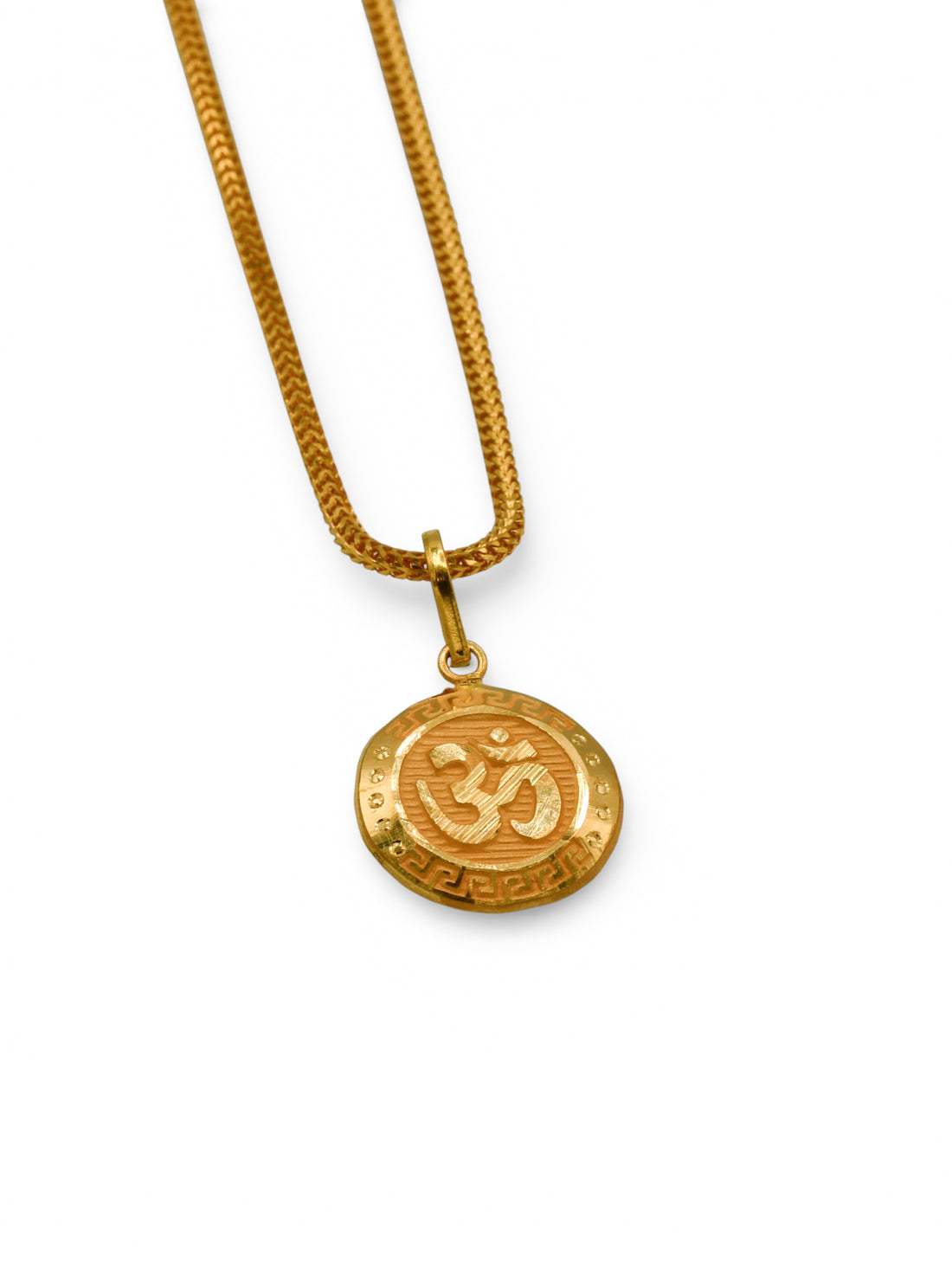 22Ct Gold Om Pendant